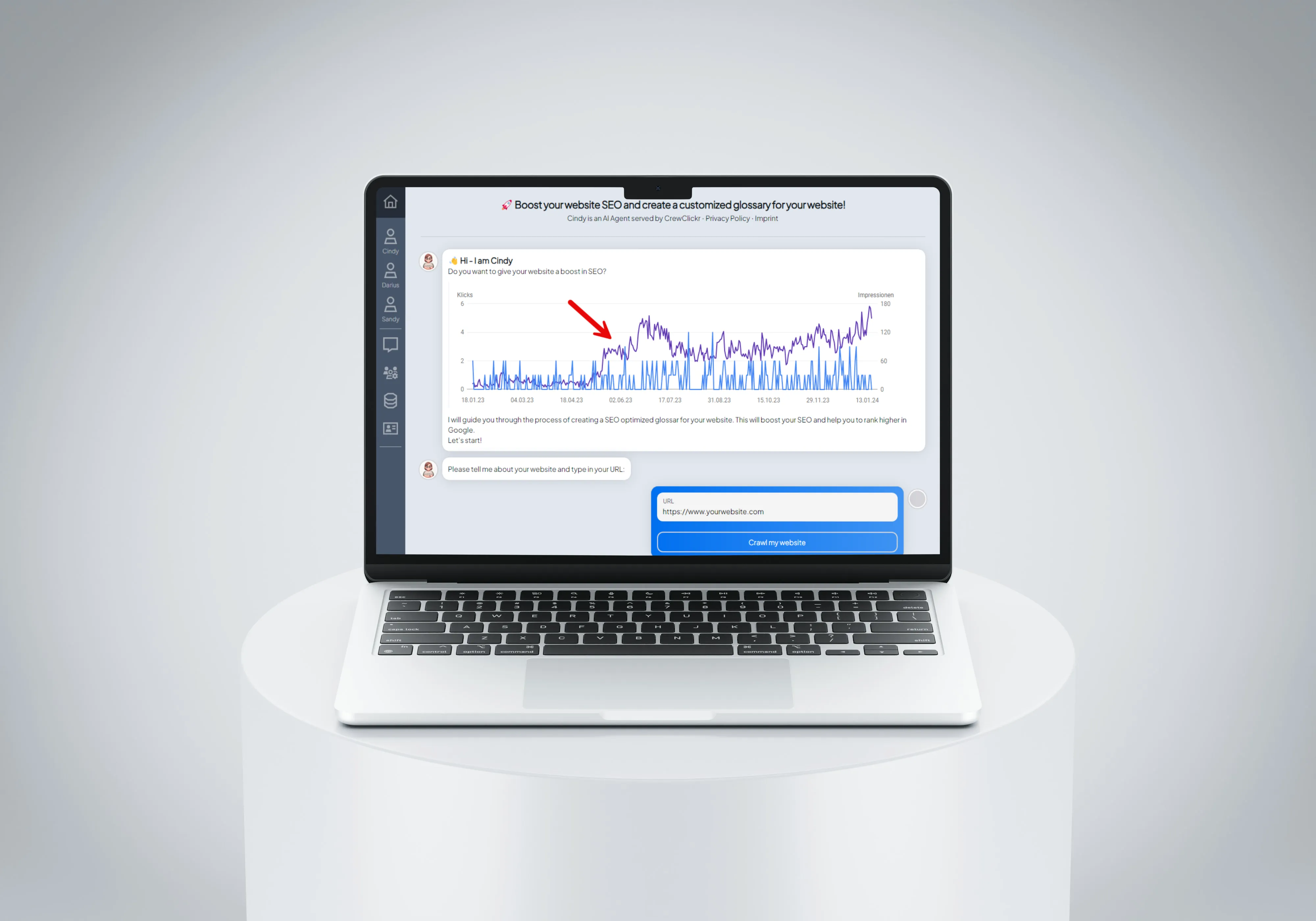 Crewclickr Home Page